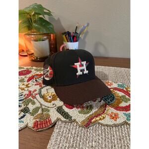 New Era x RAW Smokers Houston Astros 35 Years Fitted Hat Club Myfitteds Black